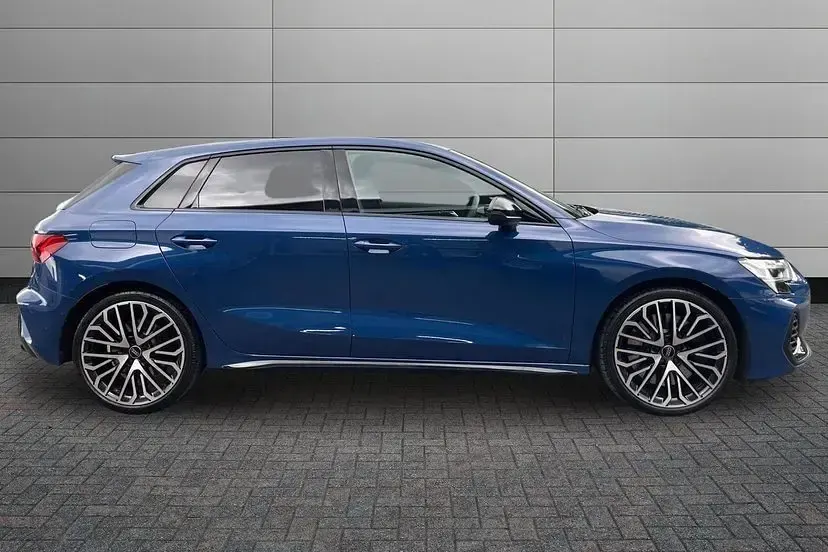 Used Audi S3 Sportback Black Edition 328 HP (241 kW) 2025 Ascari blue Hatchback
