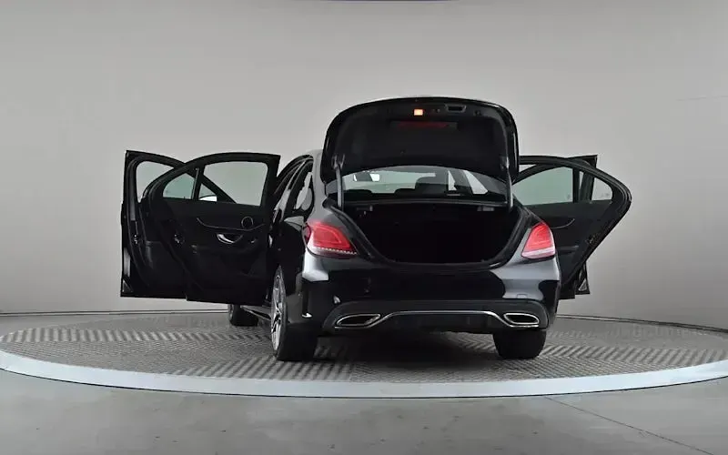 Used Mercedes C200 AMG line 184 HP (135 kW) 2019 Black Sedan