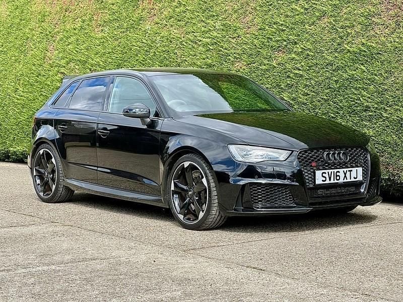 Black Used 2016 Audi RS3 Hatchback | £22,995 (Good price) - Image 1/3