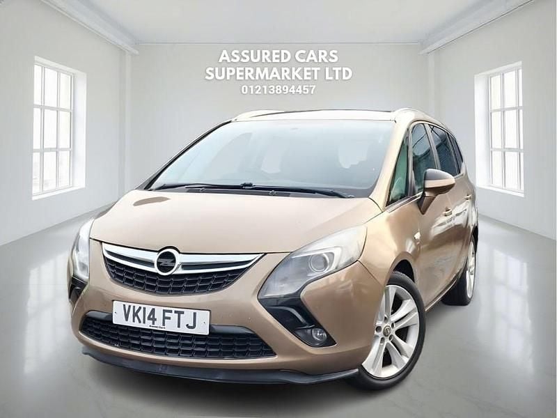 Used Vauxhall Zafira Tourer SRi 165 HP (121 kW) 2014 Brown MPV