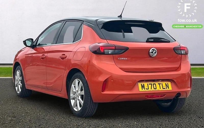 Used Vauxhall Corsa Elite 101 HP (74 kW) 2020 Orange Hatchback