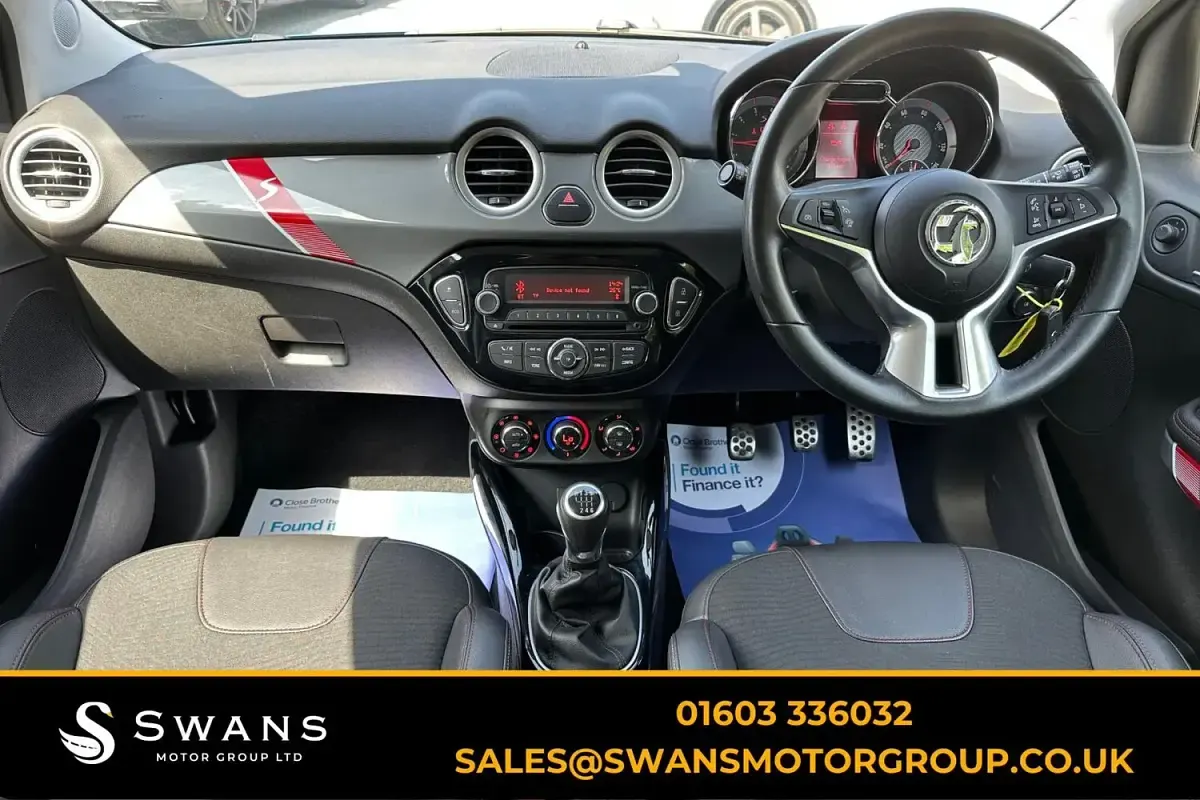 Used Vauxhall Adam S 2017 Blue Hatchback