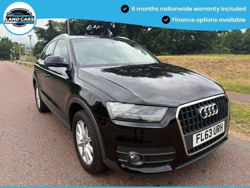 Black Used 2013 Audi Q3 Business SUV | £7,490 (Good price) - Image 1/4