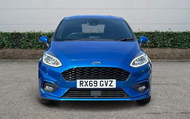 Used Ford Fiesta ST-Line 125 HP (91 kW) 2019 Blue Hatchback
