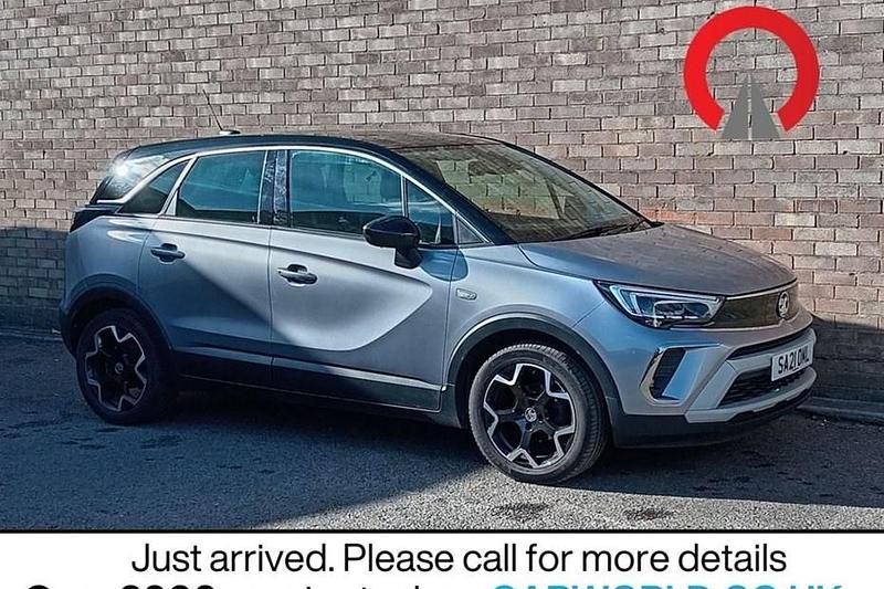 Used Vauxhall Crossland Elite 83 HP (61 kW) 2021 Grey SUV