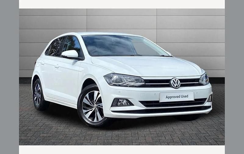 Pure white Used 2021 VW Polo Match Hatchback | £14,192 (Fair price) - Image 1/4