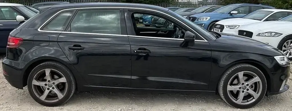 Used Audi A3 Sport 150 HP (110 kW) 2019 Black Sedan