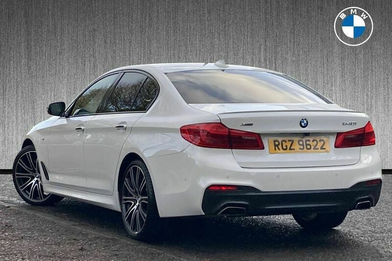 Used BMW 540 M Sport 340 HP (250 kW) 2017 White Sedan