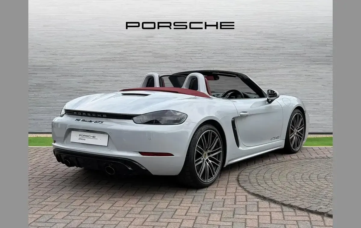 New Porsche Boxster 394 HP (289 kW) 2025 Grey Cabriolet