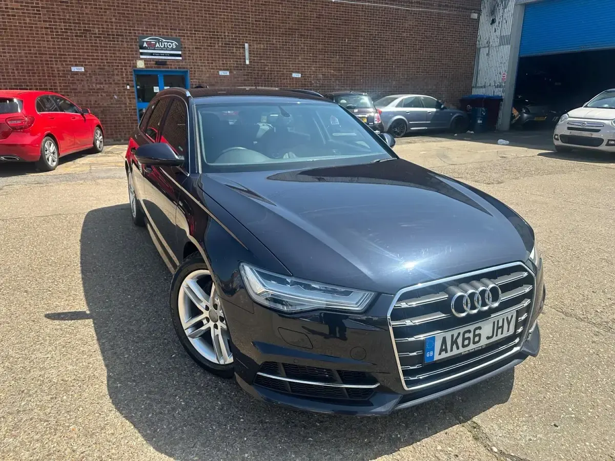 Used Audi A6 S-Line 190 HP (139 kW) 2016 Blue Estate