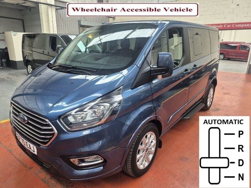 Blue Used 2021 Ford Tourneo Custom Titanium MPV | £21,995 (Super price) - Image 1/4