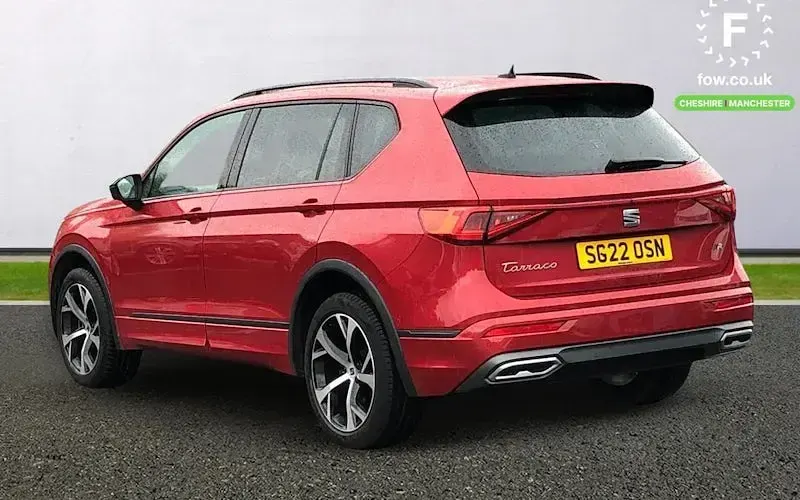 Begagnad Seat Tarraco FR 150 HK (110 kW) 2022 Röd SUV
