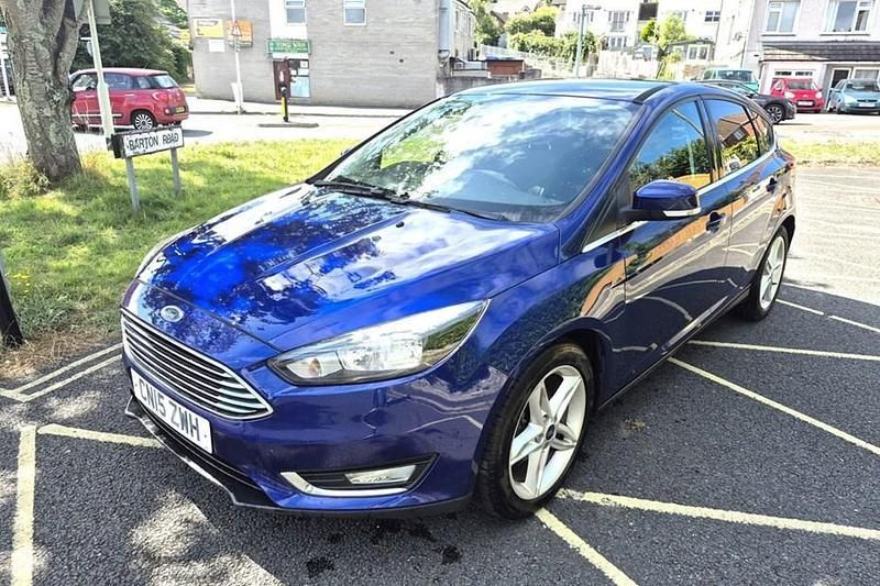 Blue Used 2015 Ford Focus Titanium Hatchback | £4,995 - Image 1/1