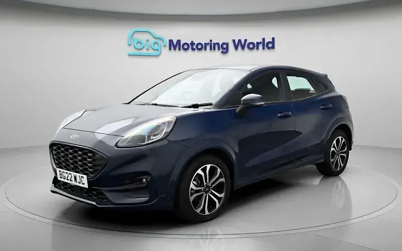 Used Ford Puma ST-Line 125 HP (91 kW) 2022 Blue SUV