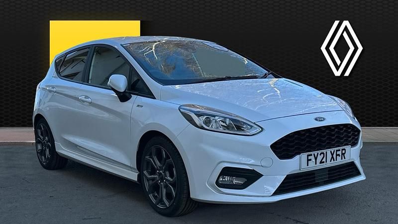 Used Ford Fiesta ST-Line 95 HP (69 kW) 2021 White Hatchback