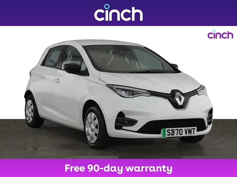 White Used 2020 Renault Zoe Play Hatchback | £8,699 (Fair price) - Image 1/3