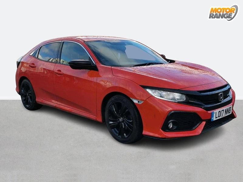 Used Honda Civic SR 129 HP (94 kW) 2017 Red Hatchback