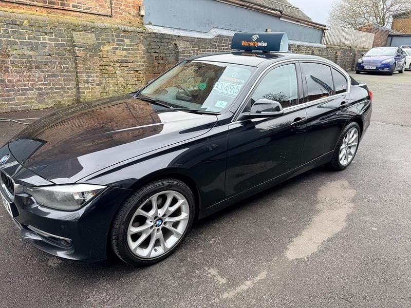 Used BMW 320 Luxury Line 2014 Black Sedan