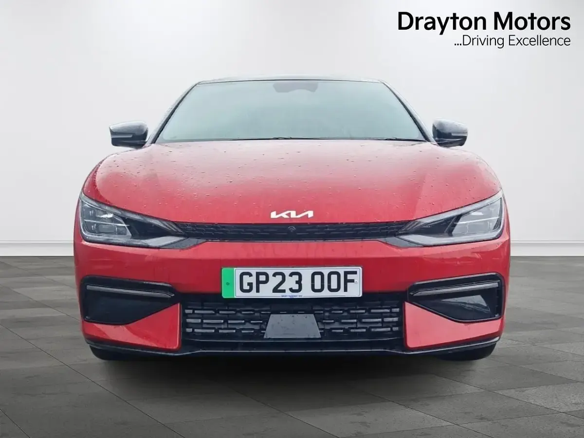 Begagnad Kia EV6 GT-Line S 236 kW (321 HK) 2023 Röd SUV