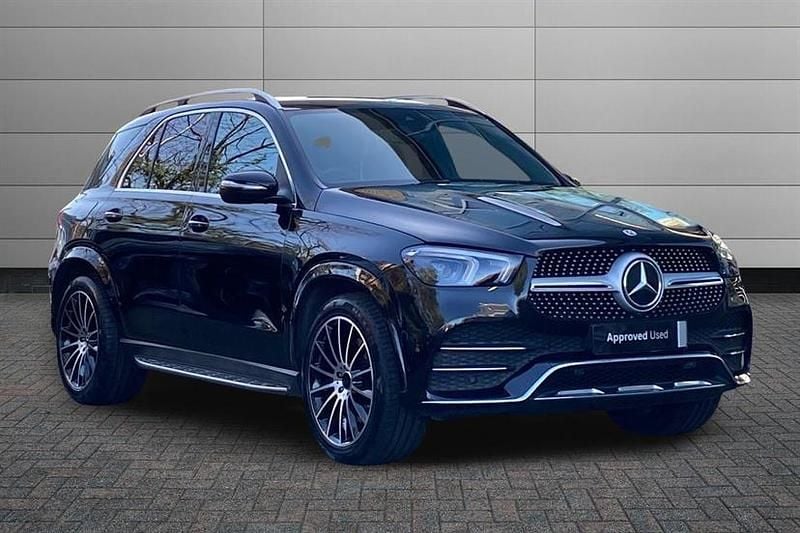 Used Mercedes GLE400 AMG line 330 HP (242 kW) 2022 Obsidian black Estate