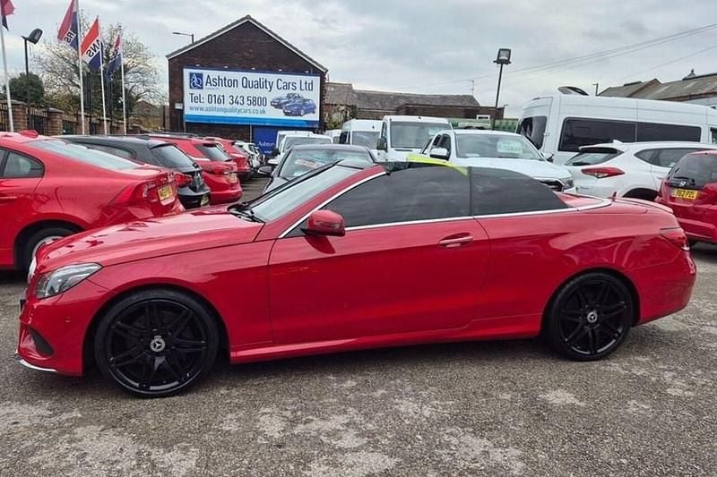 Red Used 2013 Mercedes E400 AMG Cabriolet | £8,895 - Image 1/1