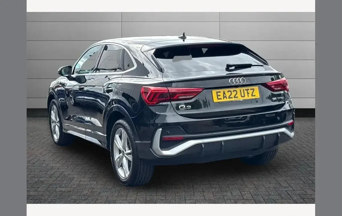 Used Audi Q3 S-Line 150 HP (110 kW) 2022 Black SUV