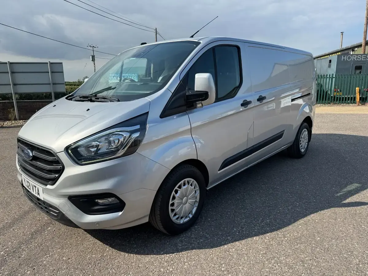 Used Ford Transit Custom Trend 130 HP (95 kW) 2021 Silver Van