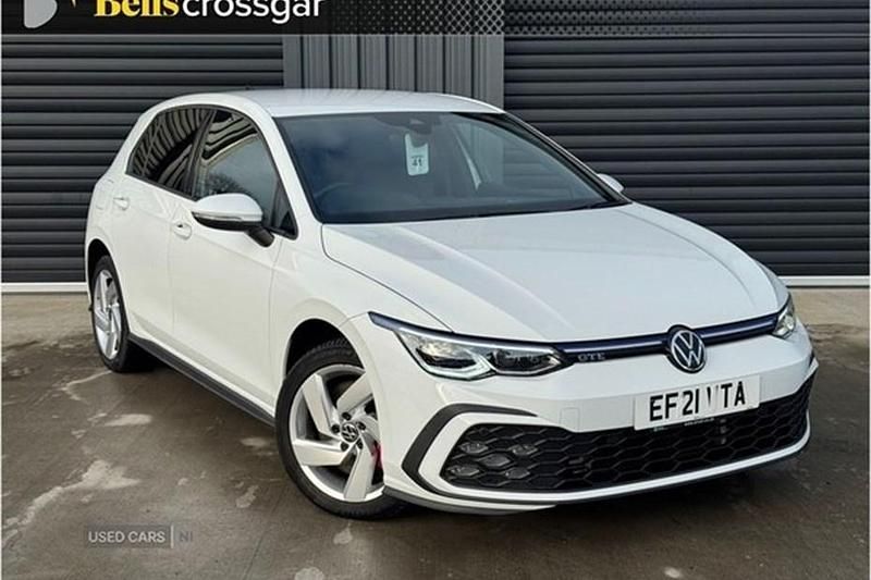Used VW Golf VII GTE 2021 White Hatchback