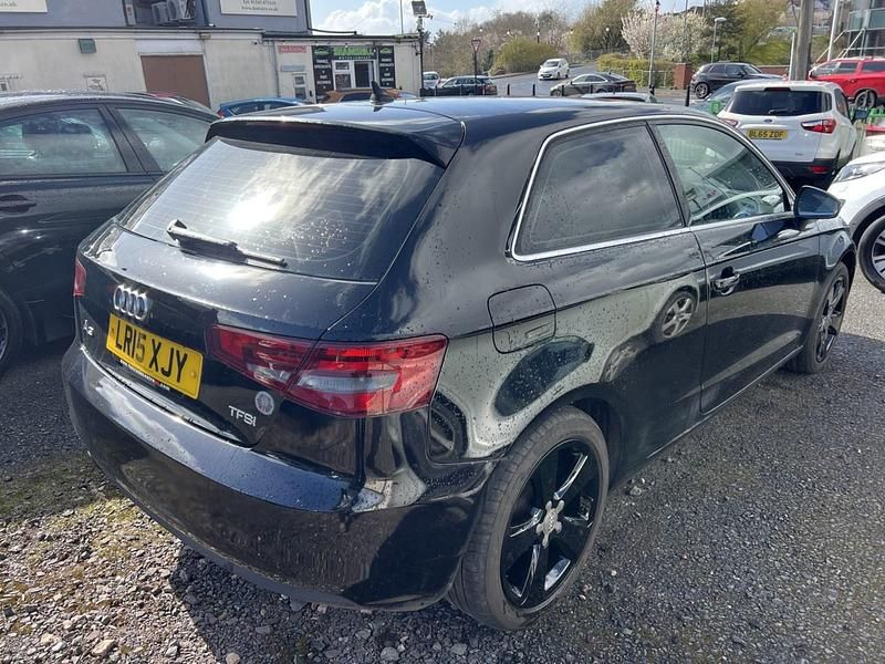 Used Audi A3 Sport 110 HP (80 kW) 2015 Black Hatchback