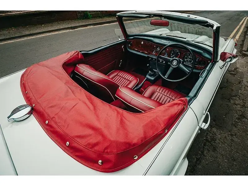 Used Triumph TR5 1969 White Cabriolet