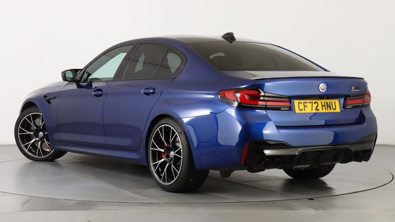 Used BMW M5 Competition Edition 625 HP (459 kW) 2022 Blue Sedan
