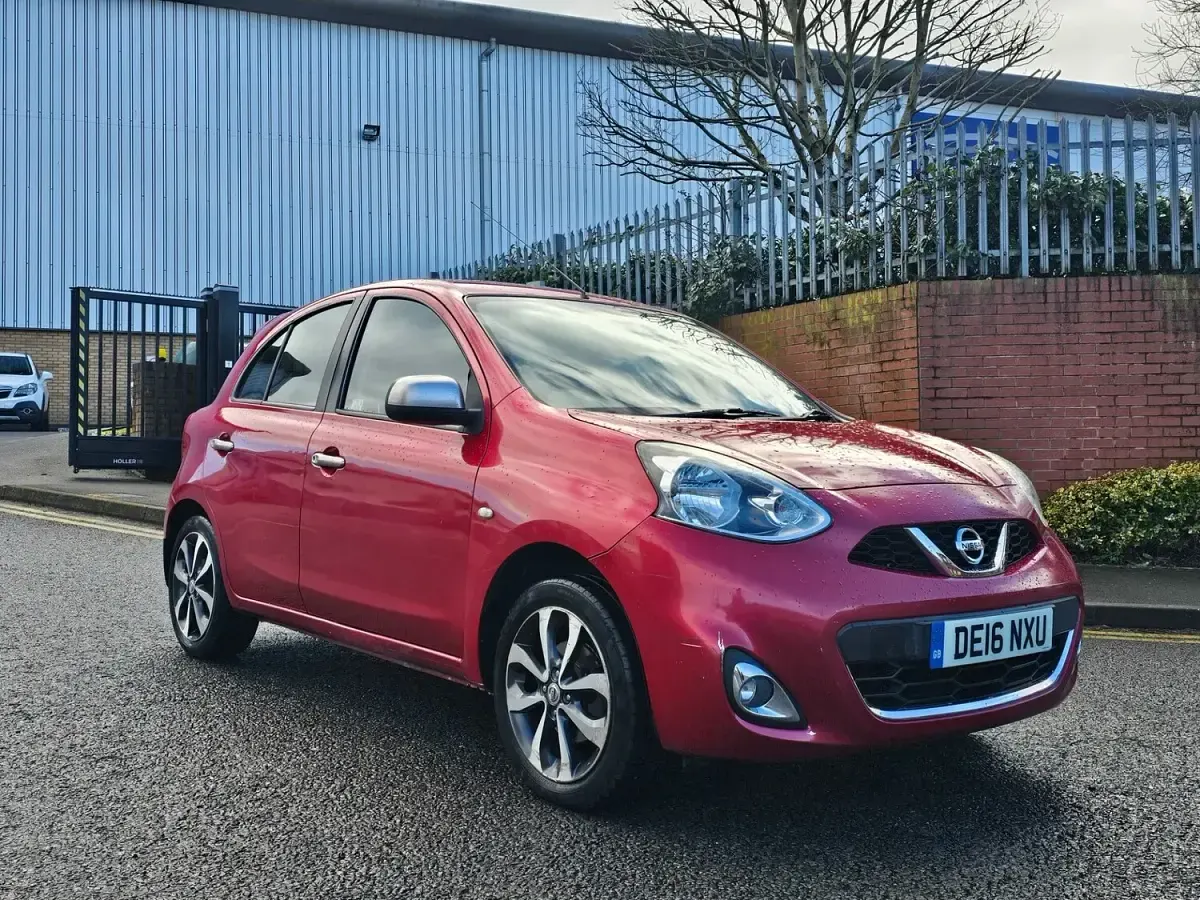 Used Nissan Micra N-TEC 2016 Red Hatchback