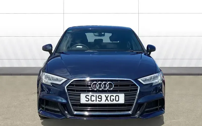 Used Audi A3 Sportback S-Line 116 HP (85 kW) 2019 Blue Hatchback