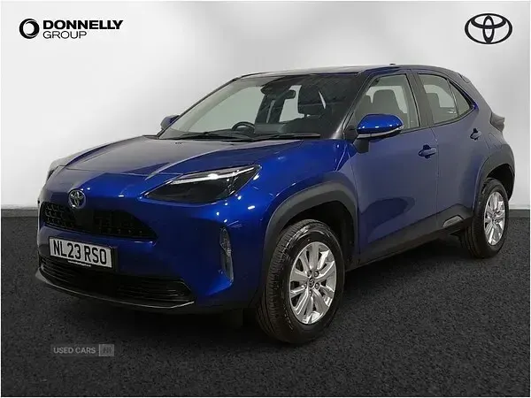 Used Toyota Yaris 116 HP (85 kW) 2023 Blue Hatchback