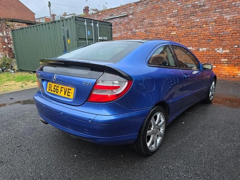 Used Mercedes C200 SE 2007 Blue Coupe