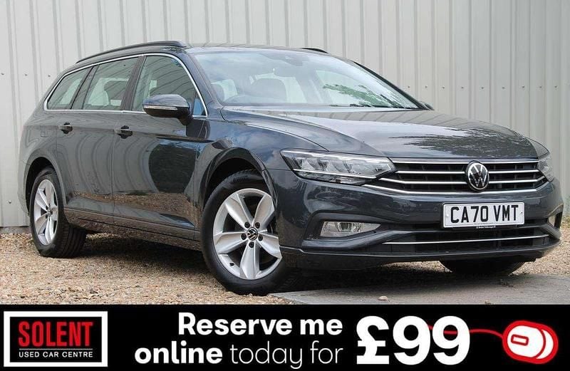 Grey Used 2020 VW Passat SE Estate | £16,490 (Good price) - Image 1/4