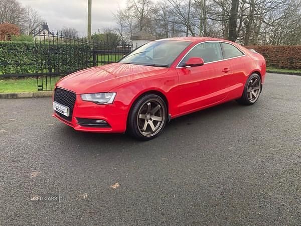 Red Used 2012 Audi A5 Coupe | £5,950 (Fair price) - Image 1/4