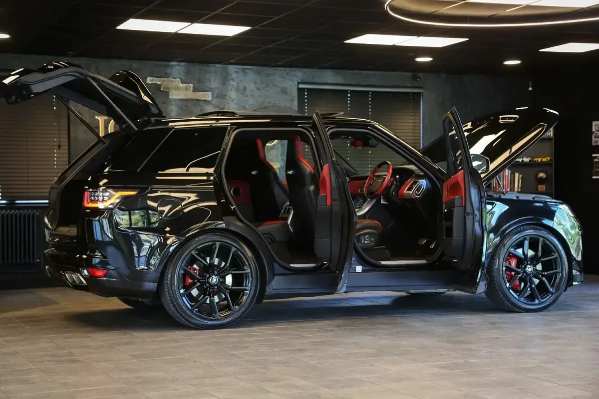 Used Land Rover Range Rover Sport SVR 575 HP (422 kW) 2019 Black SUV