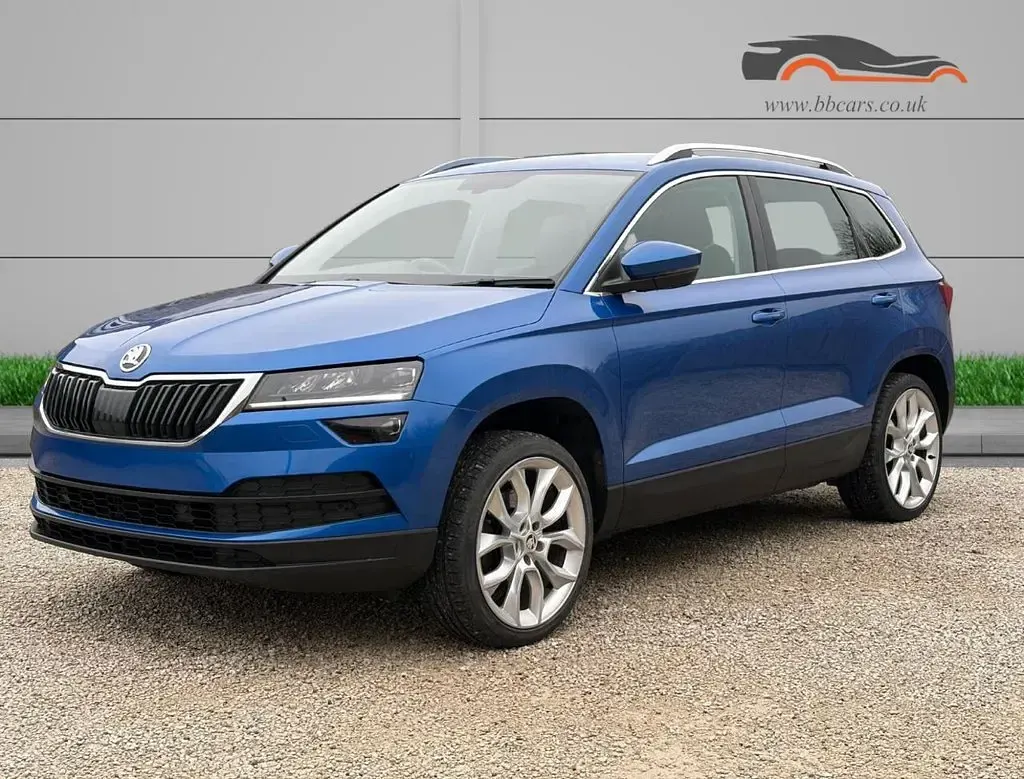 Used Skoda Karoq SE L 150 HP (110 kW) 2020 Blue SUV