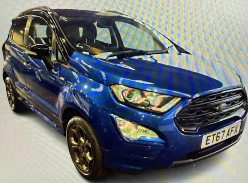 Blue Used 2018 Ford Ecosport ST-Line SUV | £7,500 (Fair price) - Image 1/3