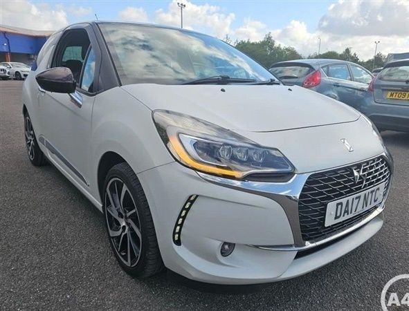 White Used 2017 DS Automobiles DS3 Hatchback | £6,395 (Fair price) - Image 1/1