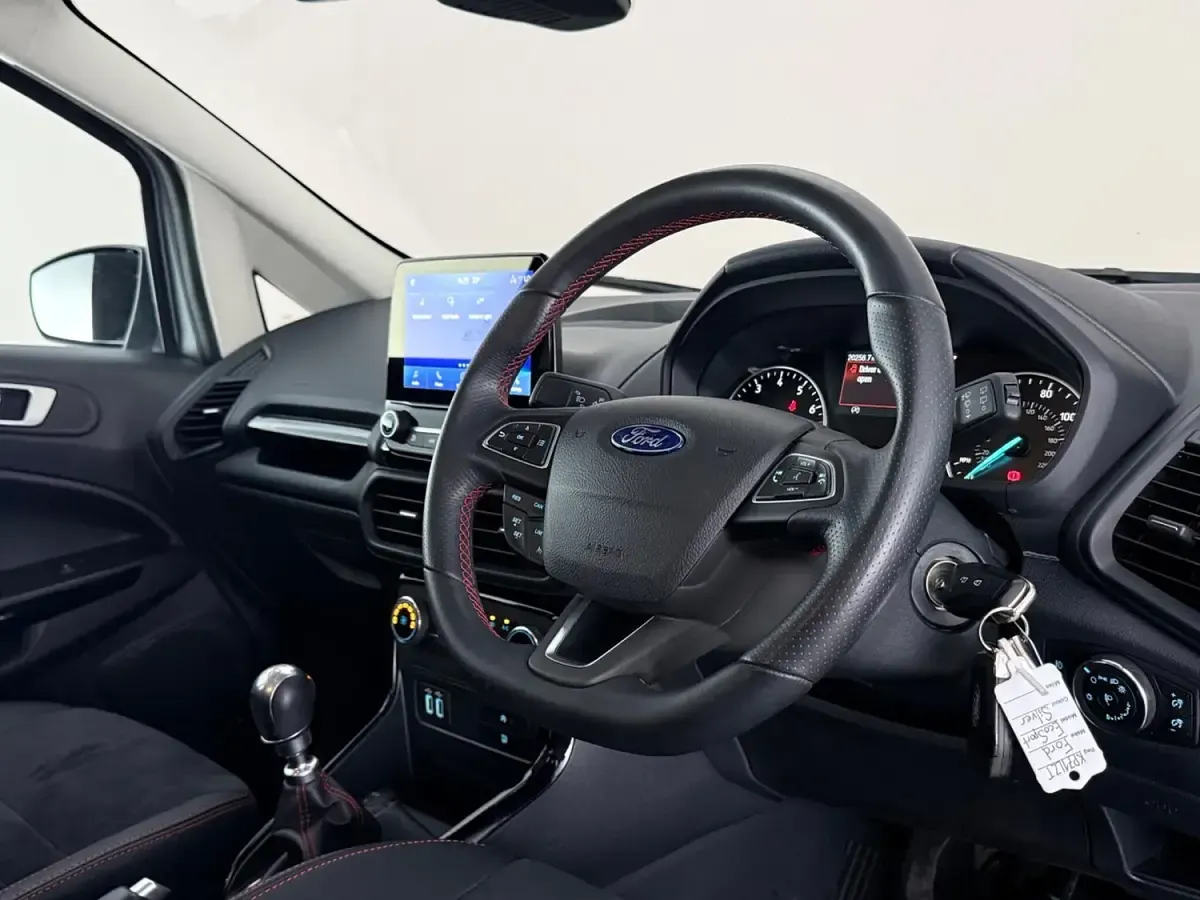 Used Ford Ecosport ST-Line 125 HP (91 kW) 2021 Silver SUV