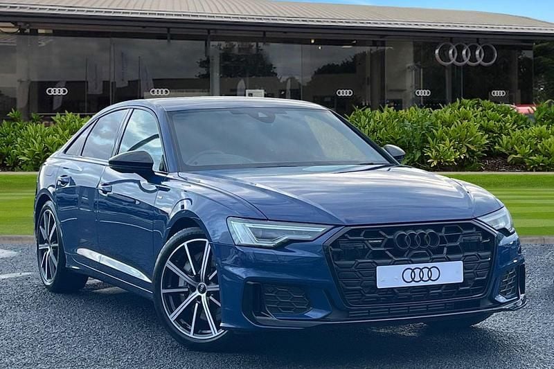 Blue New 2024 Audi A6 Black Edition Estate | £48,990 (Fair price) - Image 1/4