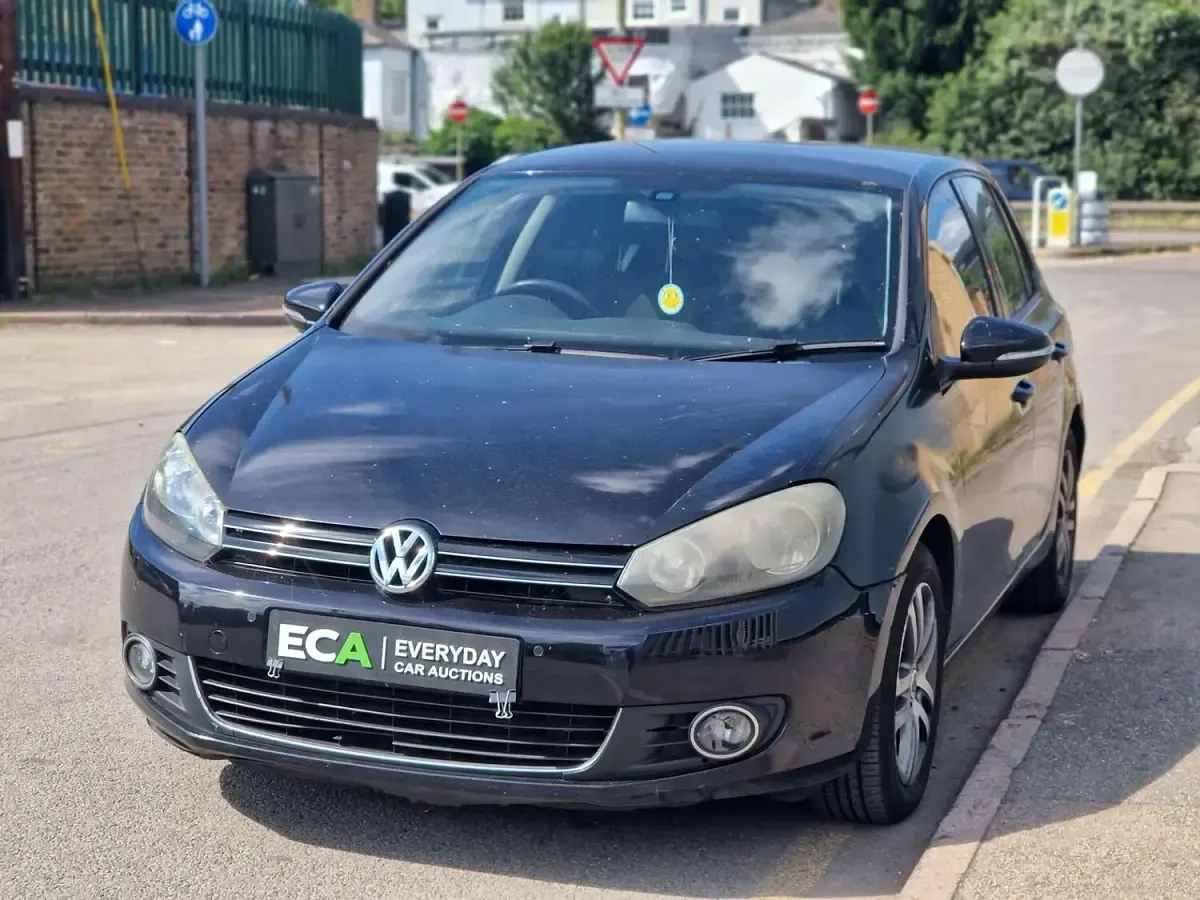 Used VW Golf VI S 2009 Black Hatchback