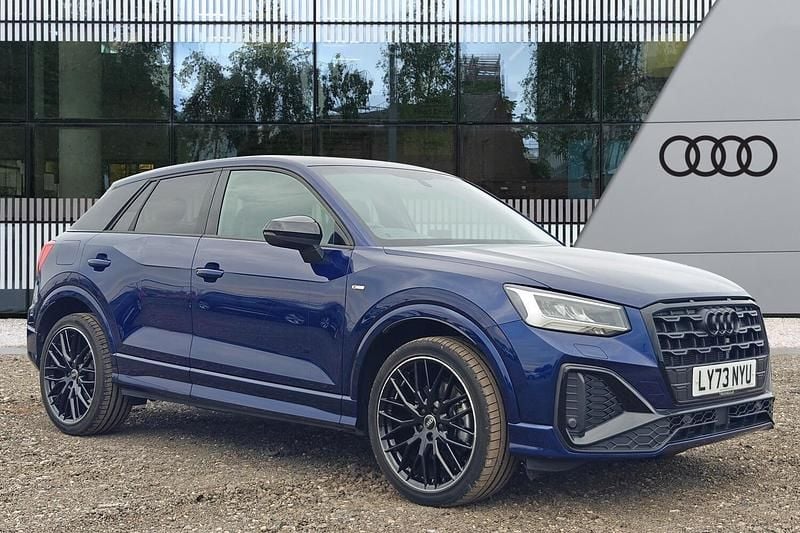 Blue Used 2023 Audi Q2 Black Edition SUV | £27,990 (Expensive) - Image 1/4