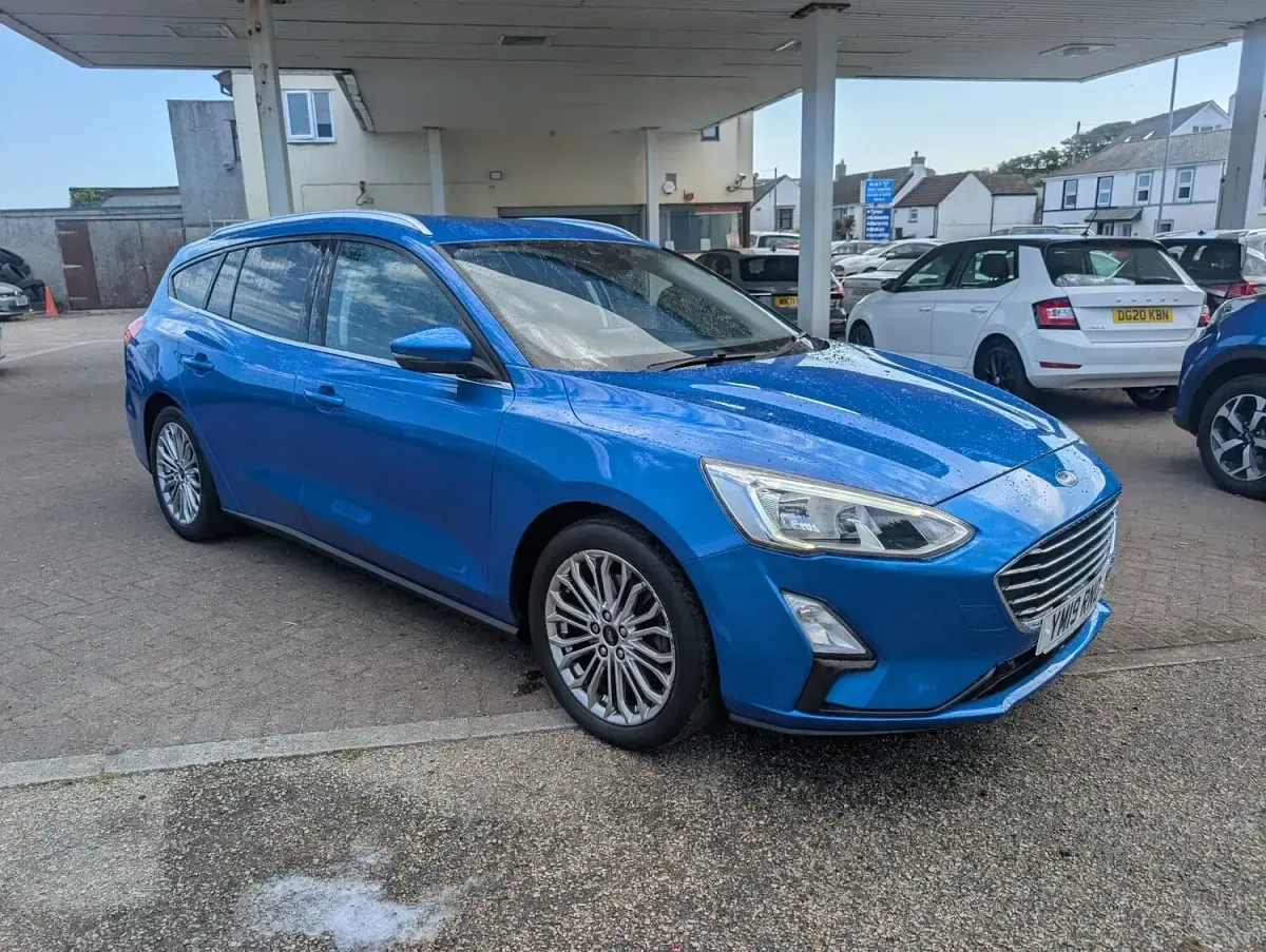 Used Ford Focus Titanium X 2019 Blue Estate