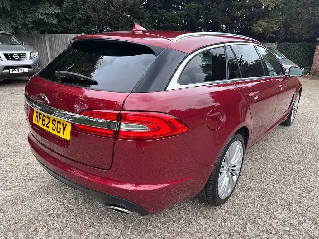Used Jaguar XF Portfolio 2013 Red Estate