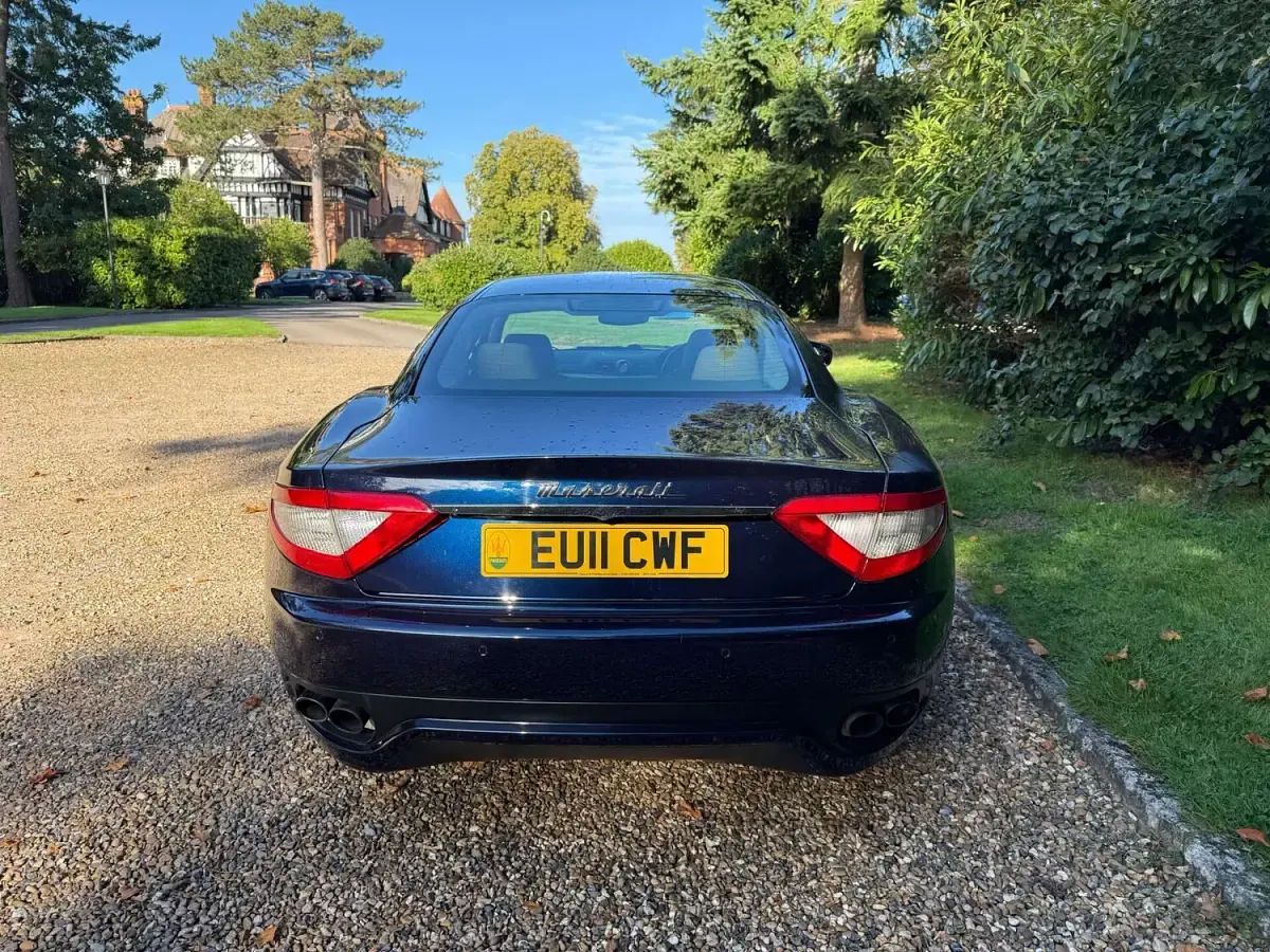Used Maserati Granturismo 2011 Blue Coupe