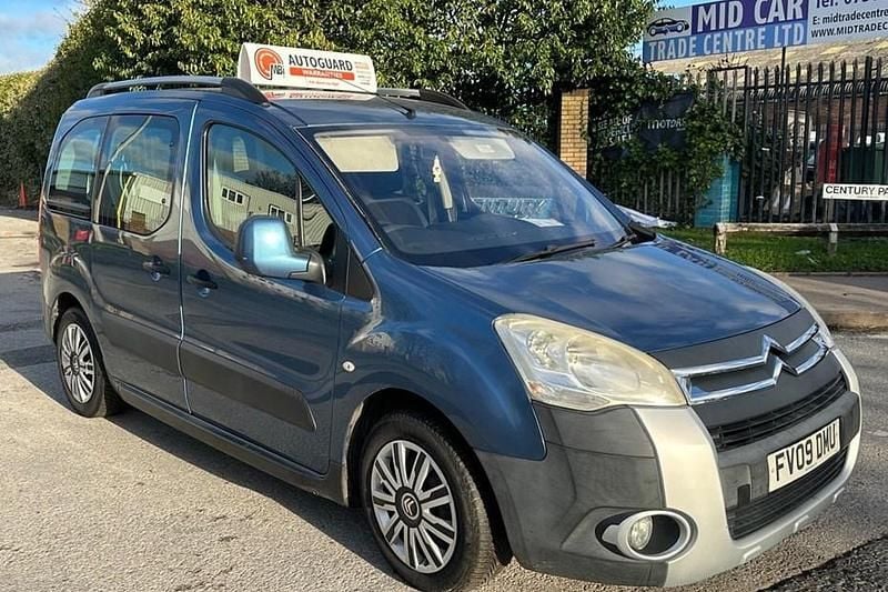 Used Citroën Berlingo XTR 90 HP (66 kW) 2009 Blue MPV