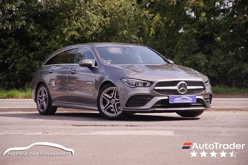 Grey Used 2020 Mercedes CLA200 Shooting Brake AMG line Estate | £16,599 (Good price) - Image 1/4